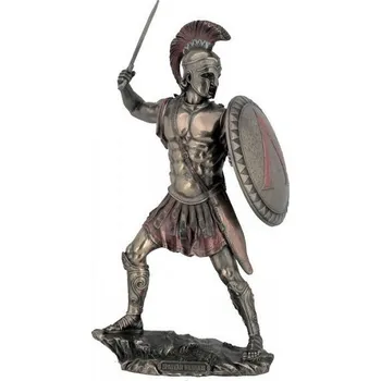 Replika zbraně Soška Sparťan Meč a Štít