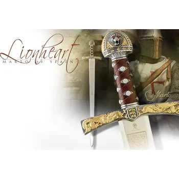Replika zbraně Meč Král Richard I. Lví Srdce Deluxe