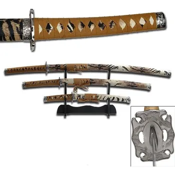 Replika zbraně Katana Wakizashi Tanto Set Panter