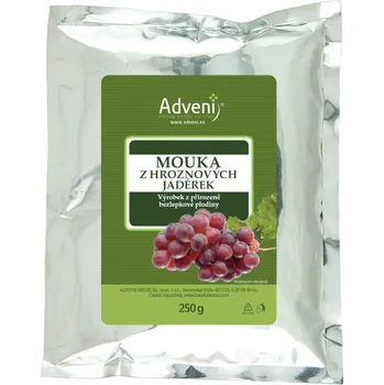 Adveni Mouka z hroznových jadérek 250 g Mouka Adveni Mouka z hroznových jadérek 250 g