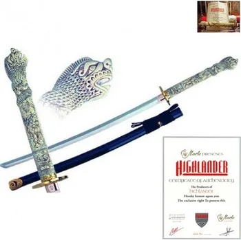 Replika zbraně Connor MacLeod Katana-Meč Highlander Licence