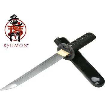 Replika zbraně Damaškové Samurajské Dračí Tanto