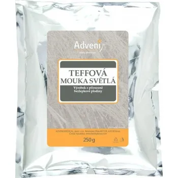 Mouka Adveni Teffová mouka světlá 250 g
