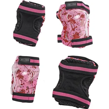 Micro Chrániče kolen a loktů růžové