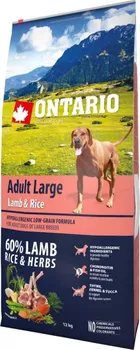 Krmivo pro psa Ontario Adult Large Lamb/Rice