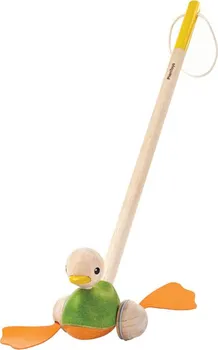 Dřevěná hračka Plan Toys Strkací kachna