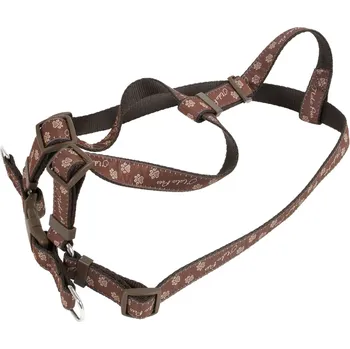Postroj pro psa Kšíry TLAPKY 20 mm x 44-72 cm hnědá Doprodej