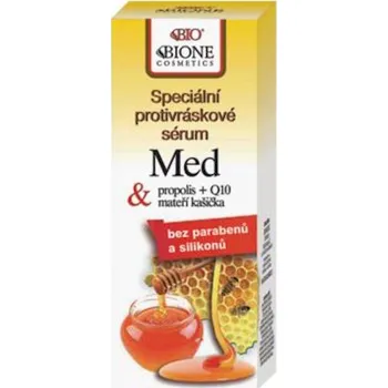 Pleťové sérum Bione Cosmetics Protivráskové sérum Med + Propolis a mateří kašička 40 ml