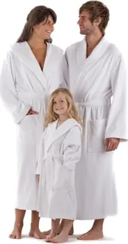 Dámský župan VESTIS Bílý unisex župan Sauna kimono