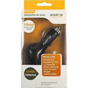 ALIGATOR Powerstrong CL nabíječka microUSB 1A
