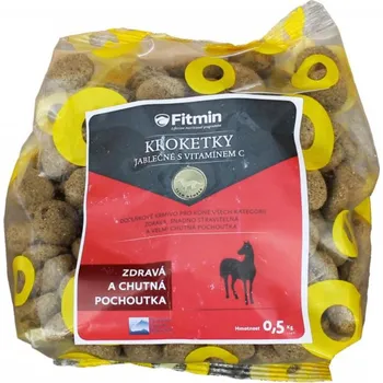 Fitmin Kroketky jablečné s vitaminem C 0,5 kg