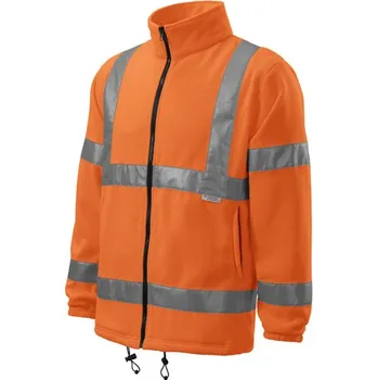 pracovní bunda Adler 5v1 HV Fleece Jacket reflexní oranžová