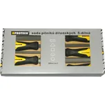 Pilníky, sada 5 ks v krabici 200mm (Sada pilníků 5 dílná je ideálním pomocníkem pro práci mechaniků, nástrojařů, zámečníků, ale nalezla si cestu i k domácím kutilům a stala se tak nedílnou součástí jejich dílen. )