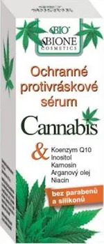 Pleťové sérum Bione Cosmetics Cannabis Ochranné protivráskové sérum 40 ml