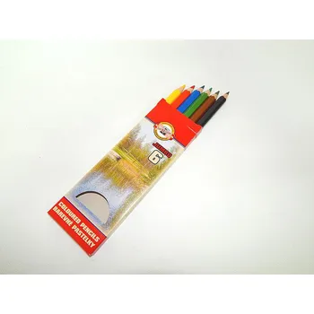 Kresba Pastelky OMEGA JUMBO šestihranné 6ks