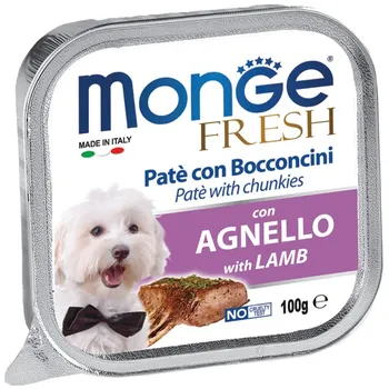 Krmivo pro psa Monge Fresh jehněčí 100 g