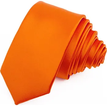 Kravata Greg 99174 oranžová