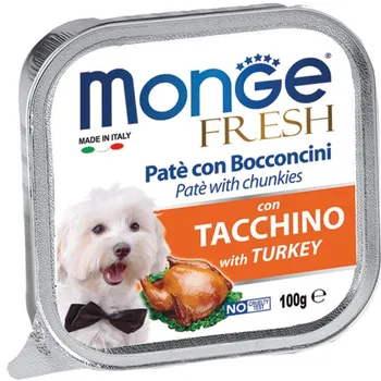 Krmivo pro psa Monge Fresh krůtí 100 g