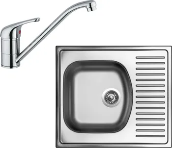 Nerezový dřez Sinks Short 580 V 