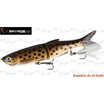 Umělá nástraha Savage Gear 3D Bleak Glide Swimmer - barva Brown Trout 135 mm