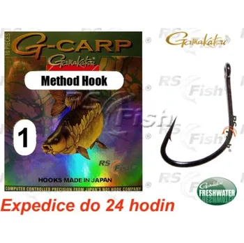 Rybářský háček Gamakatsu G-Carp Method Hook 6