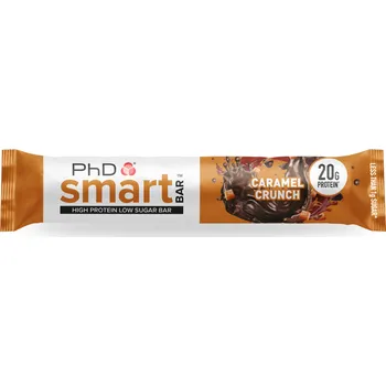 PhD Nutrition Smart Bar 64 g, Caramel Crunch