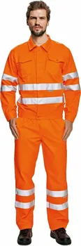 pracovní bunda CERVA Koros bunda reflexní pásek oranžová
