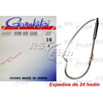 Rybářský háček Gamakatsu Worm Wireguard 2