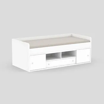 Postel Postel zvýšená Rea Poppo 90cm Bílá