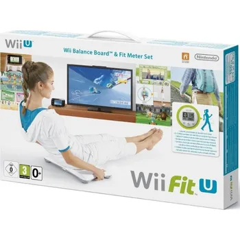 Herní konzole Wii Fit U Meter + Balance Board Wii U