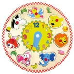 Bino Puzzle Hodiny 25 cm