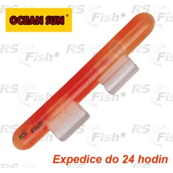Signalizace záběru Ocean Sun s klipem - červené XL - 3,3 - 3,7 mm