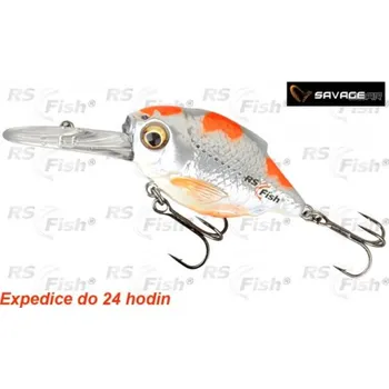 Umělá nástraha Savage Gear 3D Crucian Crank - barva Pearl White Silver 64 mm - 53786