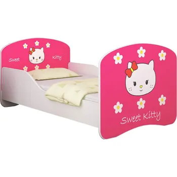 Dětská postel Dětská postel - Sladká Kitty 2 140x70 cm