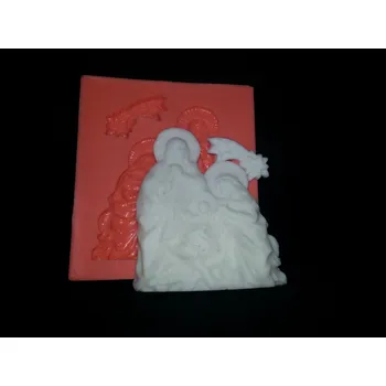 Vánoční dekorace Silikonová formička betlém 5112