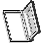 Střešní výlez BAUSTAR plastový 45 x 73 levý, zateplený, bílý