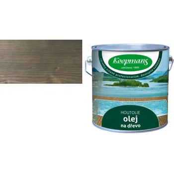 barva a nátěr na dřevo KOOPMANS HOUTOLIE 229 grafit sibiřský 2,5L + dárek k objednávce nad 1000Kč