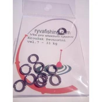 Ryvafishing - Split Ring 7mm - 33kg - 10ks