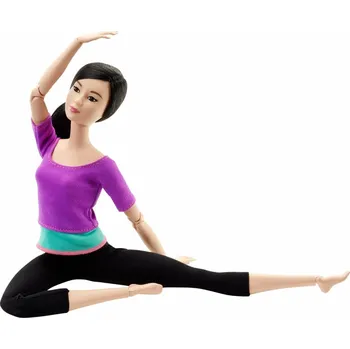 Panenka Barbie v pohybu