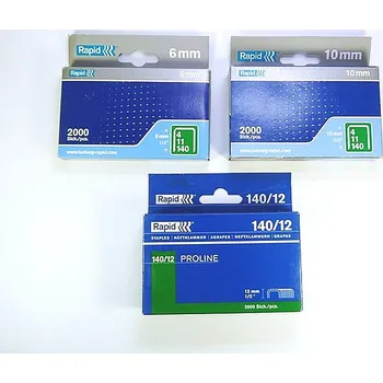 Spona do sešívačky Sponky Rapid 140 zelené