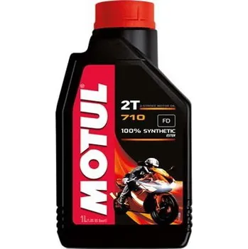 Motorový olej Motul 710 2T, 1L olej pro dvoutaktní motorky KAWASAKI KX 100 rok 88-00