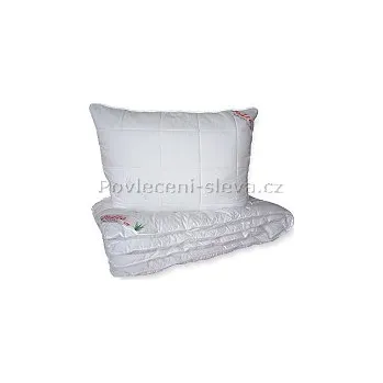 přikrývka Souprava Aloe Vera dětská 90x130 + 45x60 cm bílá