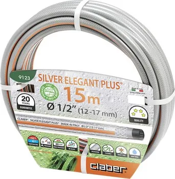 Zahradní hadice Claber 9123 Silver Elegant Plus 1/2"