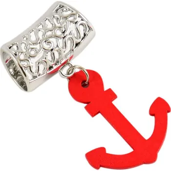 Přívěsek Přívěsek na šálu up100-20 - červená kotva