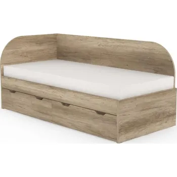 Ložnice Postel Rea Gary 90 x 200 levá Dub canyon