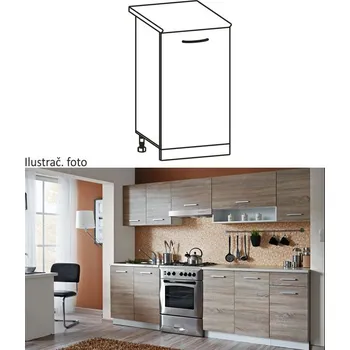 Kuchyňská skříňka Tempo Kondela Cyra NEW D 30