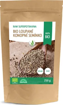 Allnature loupané konopné semínko raw bio 250 g