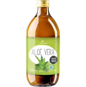 Allnature Aloe Vera 100 % BIO, 500 ml
