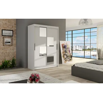 Šatní skříň Falco Mikado III, bílá