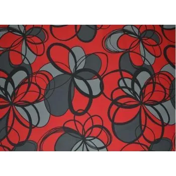 Postel Postel letiště Jitka 180cm Červená 180 x 200cm